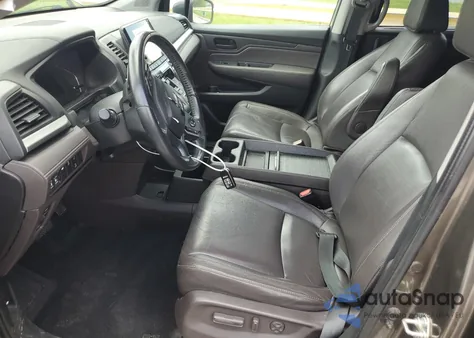 2019 Honda Odyssey Exl z USA, uszkodzony, nr VIN 5FNRL6H72KB014215